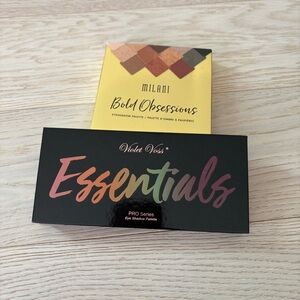 Violet Voss Essentials, Milani Bold Obsessions Eye Shadow Palette & Boots No 7